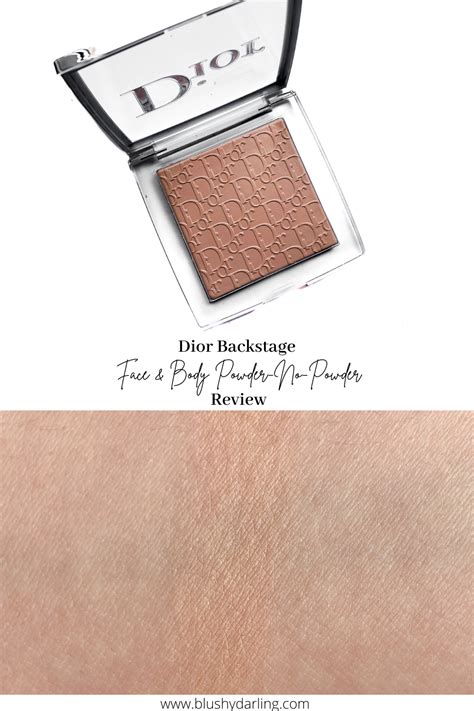 dior bronzer powder no powder